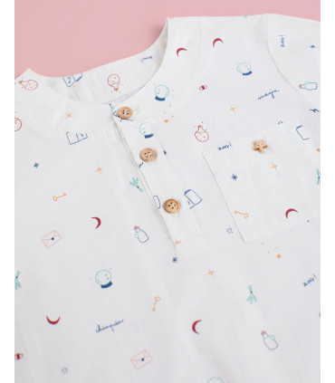 CAMISA NIÑO ABRACADABRA MI CANESU