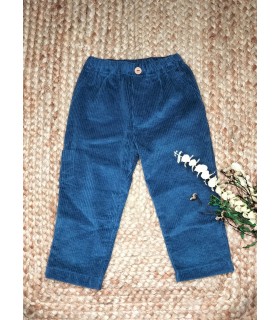 PANTALON KINDER CARGO AZUL FRANCIA TARTALETA