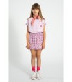 SHORT SKIRT LILAC CHERRIES PIUPIUCHICK